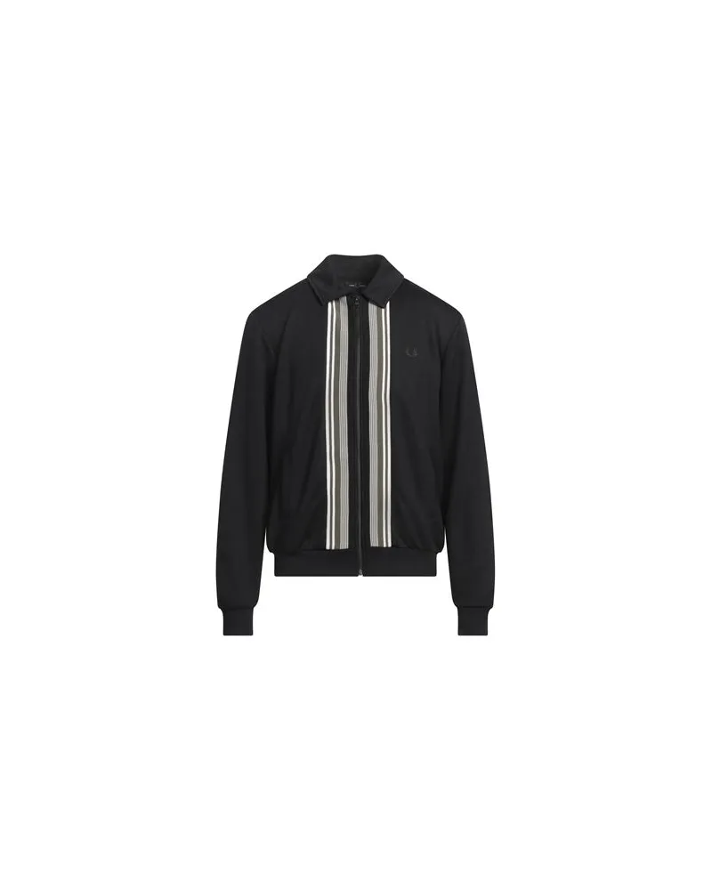 Fred Perry TOPS - Sweatshirtsauf YOOX.COM Schwarz