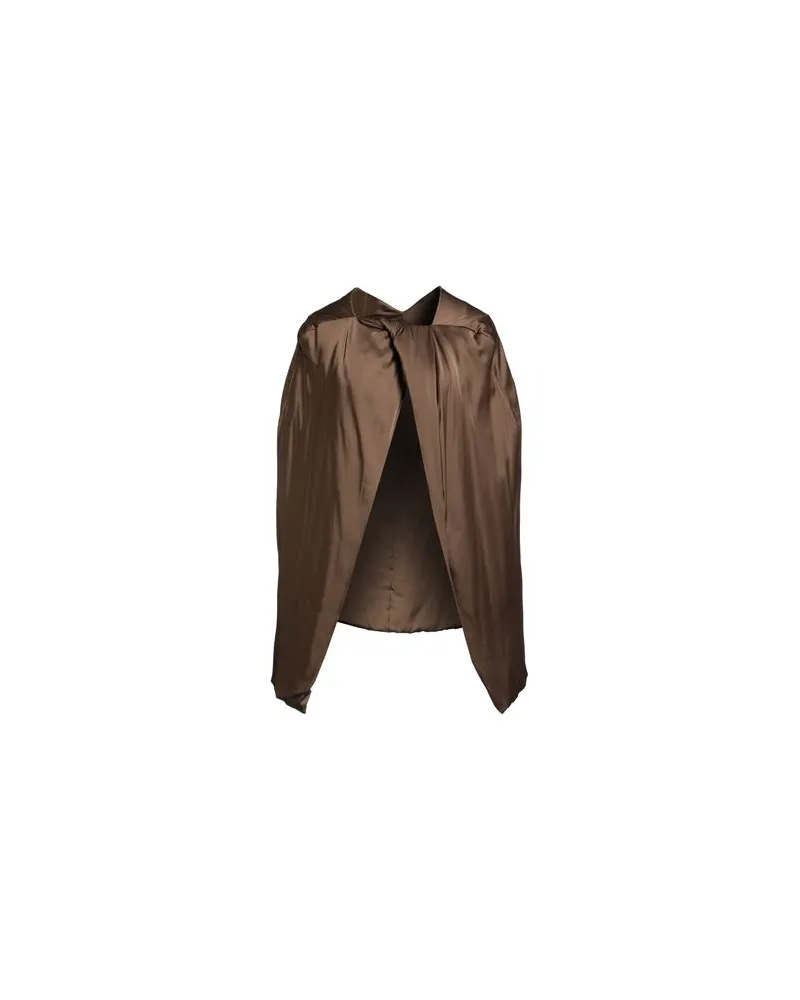 Rick Owens JACKEN & MÄNTEL - Capesauf YOOX.COM Militärgrün
