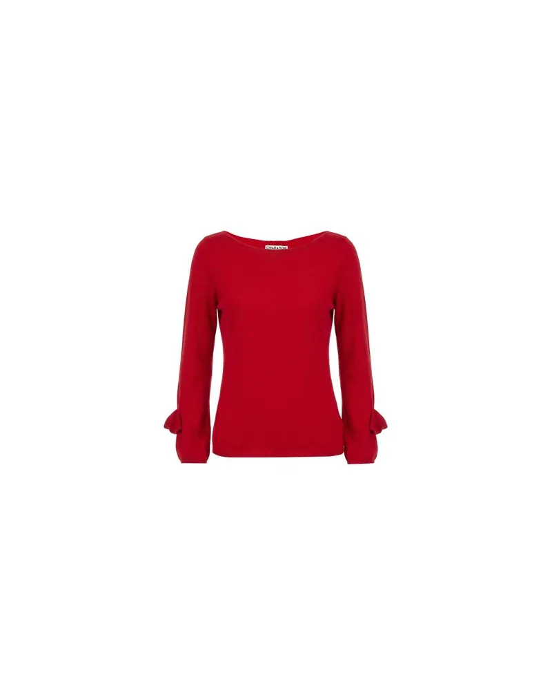 Chiara Boni STRICKWAREN - Pulloverauf YOOX.COM Tomatenrot