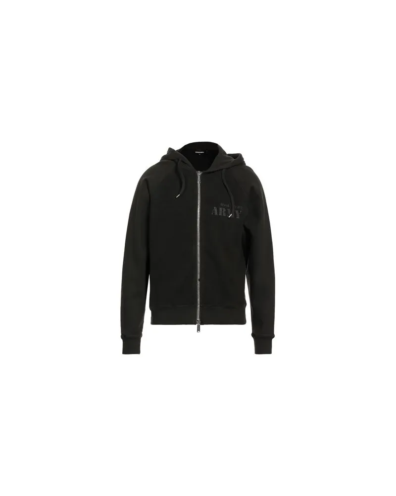 Dsquared2 TOPS - Sweatshirtsauf YOOX.COM Militärgrün