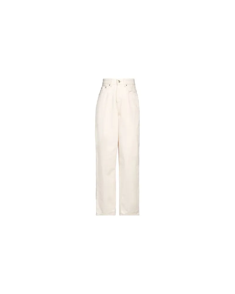 Carhartt WIP HOSEN & RÖCKE - Jeanshosenauf YOOX.COM Elfenbein
