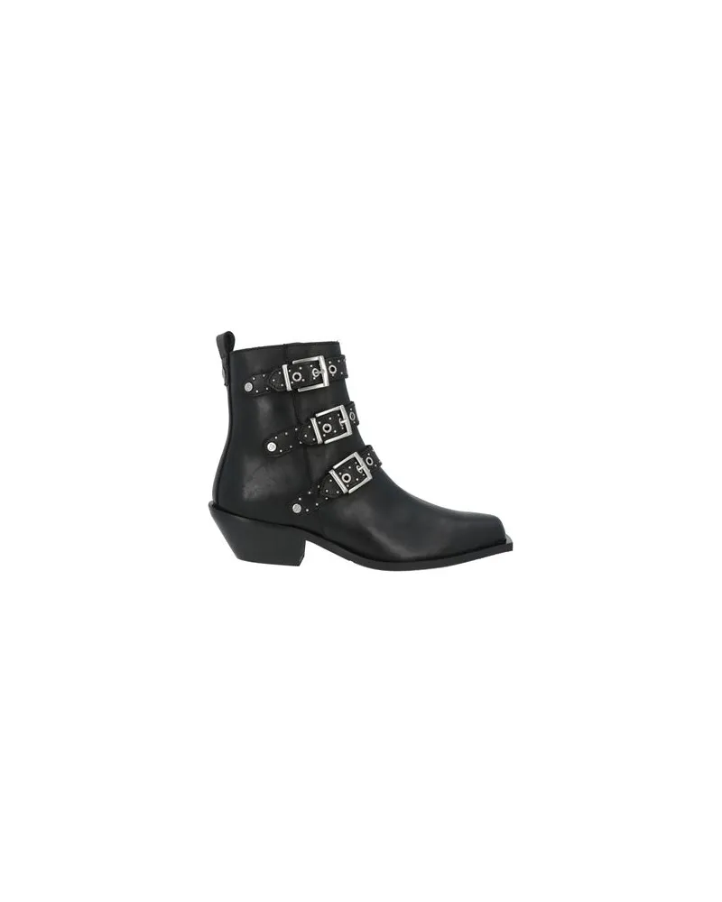 Maison Scotch SCHUHE - Stiefelettenauf YOOX.COM Schwarz