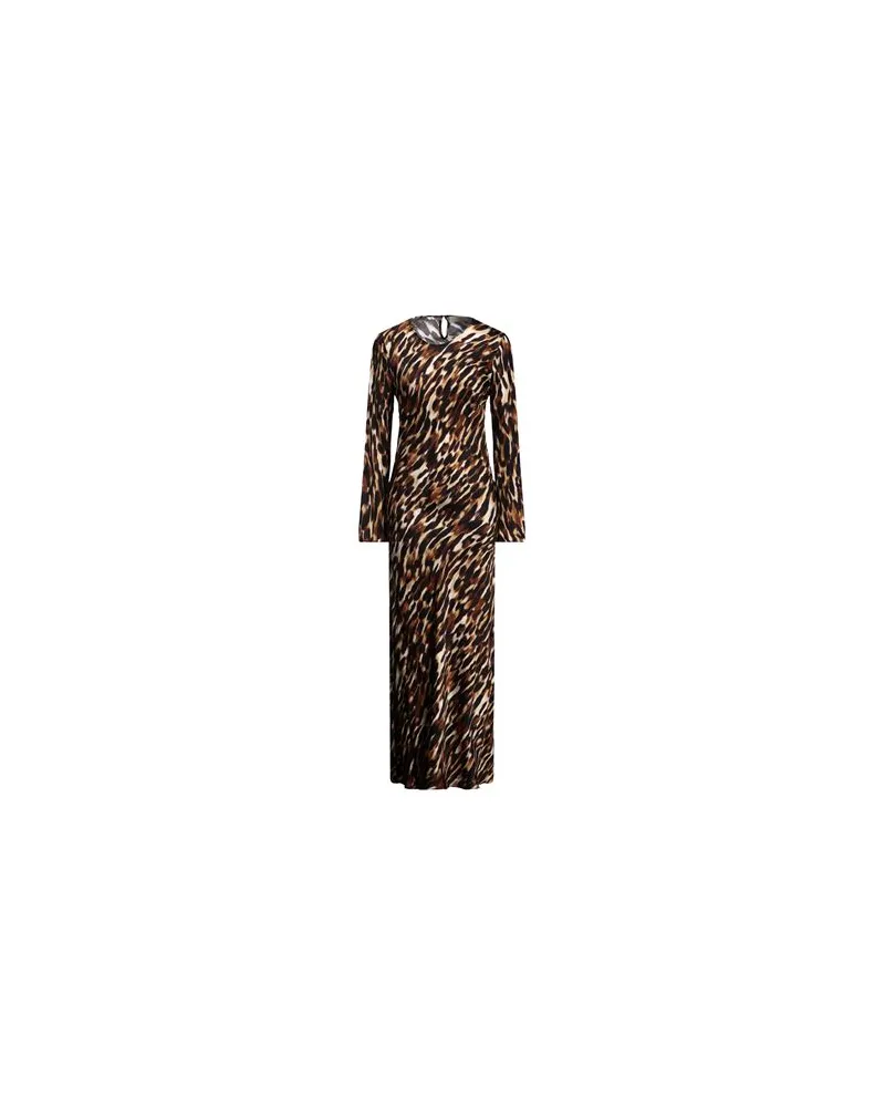 Jucca KLEIDER - Maxi-Kleiderauf YOOX.COM Beige