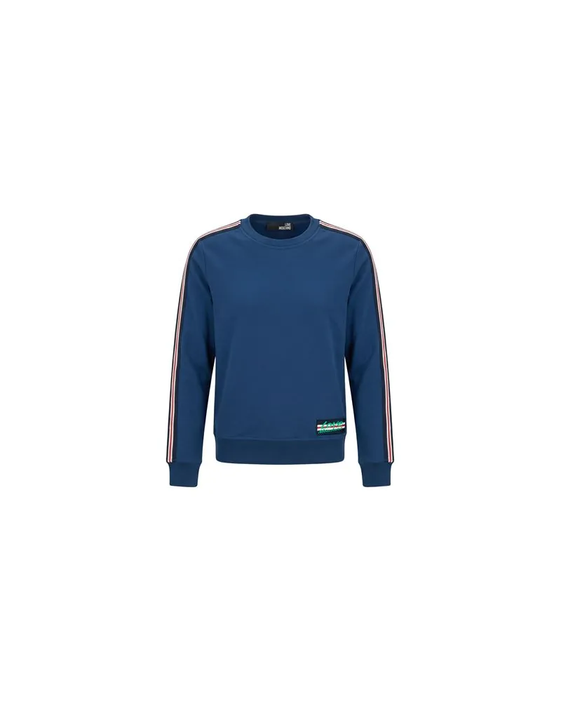 Moschino TOPS - Sweatshirtsauf YOOX.COM Marineblau