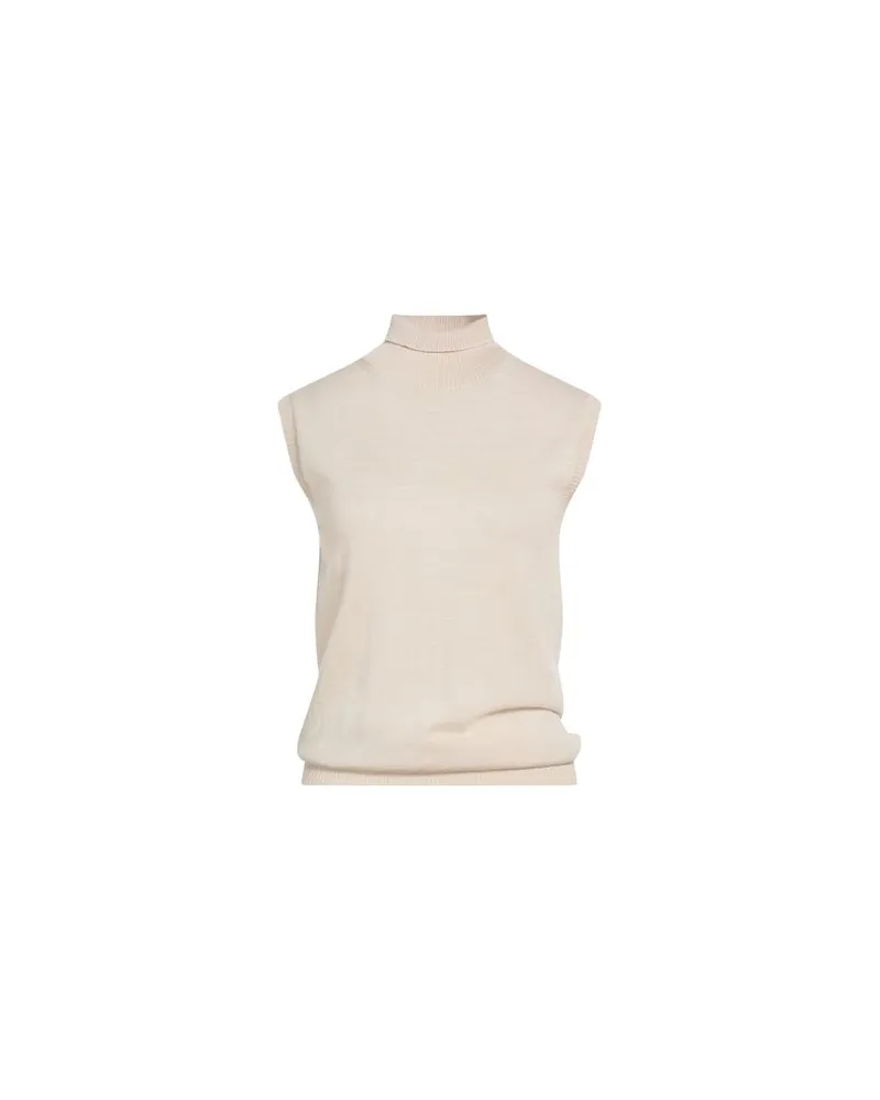 SPORTMAX STRICKWAREN - Rollkragenpulloverauf YOOX.COM Beige