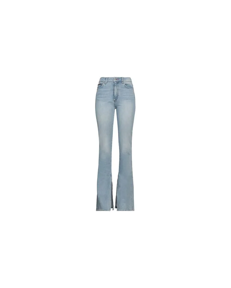 Philipp Plein HOSEN & RÖCKE - Jeanshosenauf YOOX.COM Blau