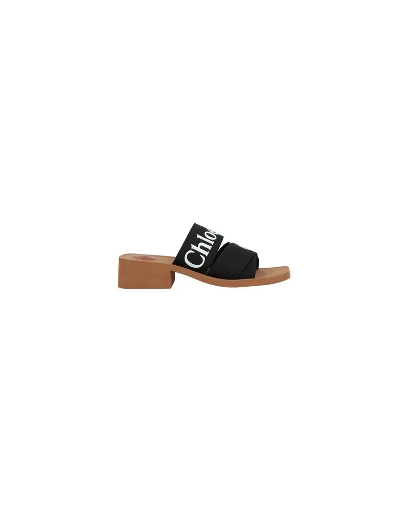 Chloé SCHUHE - Sandalenauf YOOX.COM Schwarz