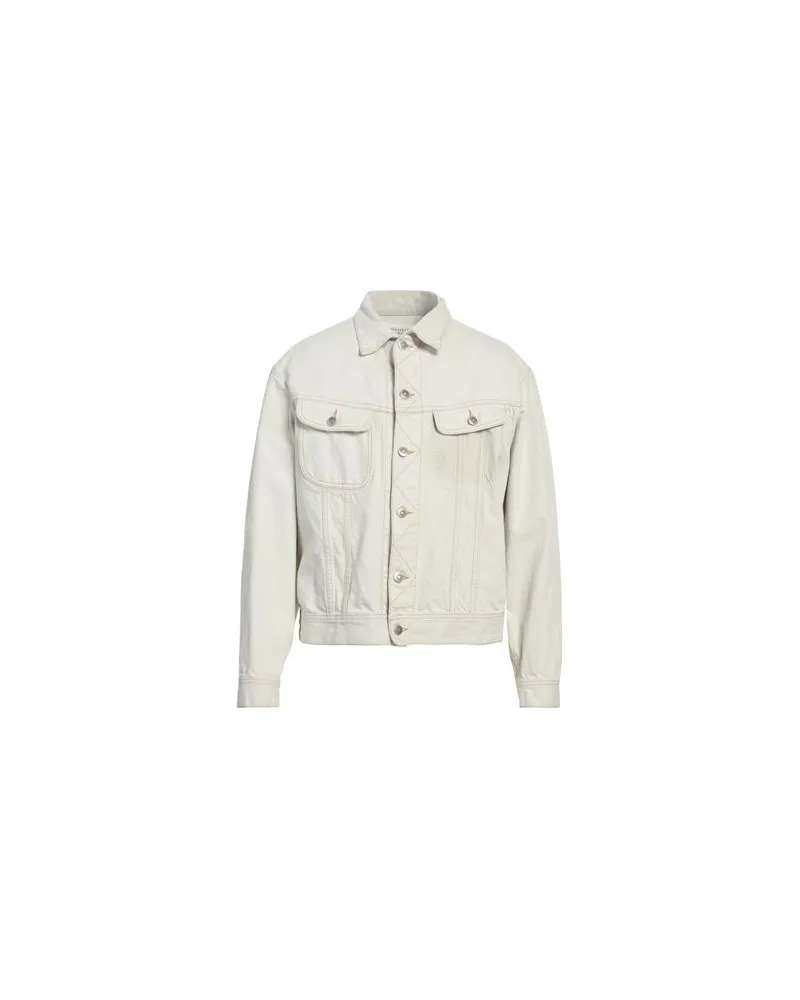 Maison Margiela JACKEN & MÄNTEL - Jeansjacken/Mäntelauf YOOX.COM Hellgrau