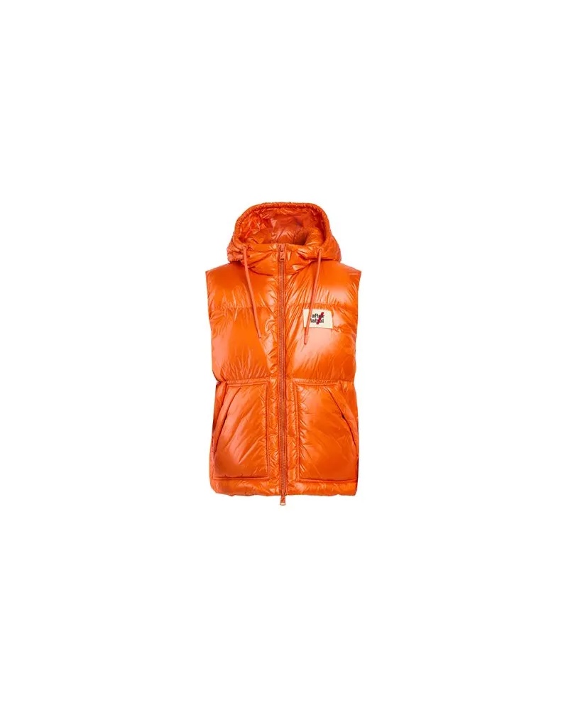 AFTER/LABEL JACKEN & MÄNTEL - Westenauf YOOX.COM Orange