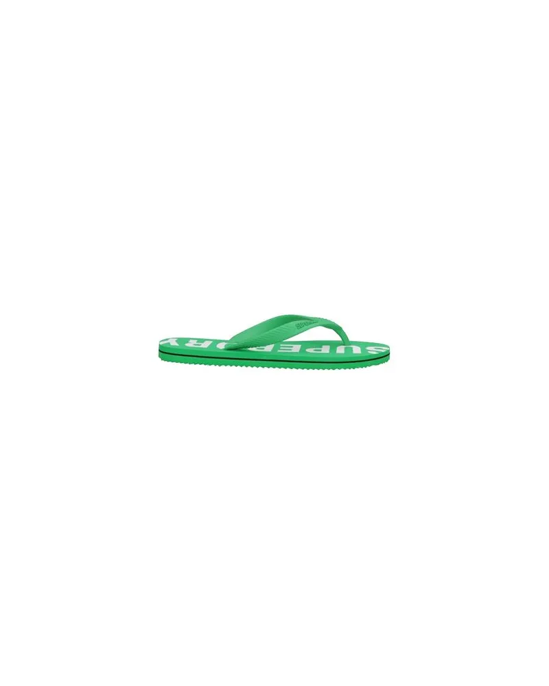Superdry. SCHUHE - Zehentrennerauf YOOX.COM Grün