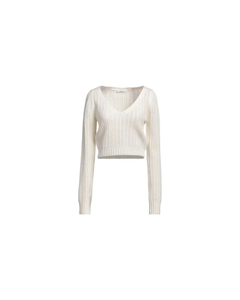 Max Mara STRICKWAREN - Pulloverauf YOOX.COM Elfenbein