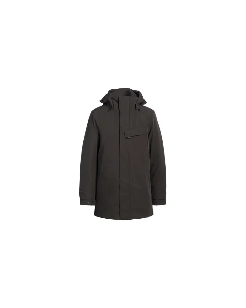 KRAKATAU JACKEN & MÄNTEL - Mäntelauf YOOX.COM Dunkelgrün