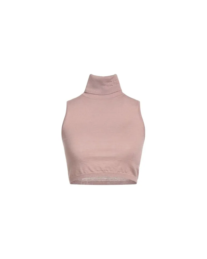 Elisabetta Franchi STRICKWAREN - Rollkragenpulloverauf YOOX.COM Hellbraun
