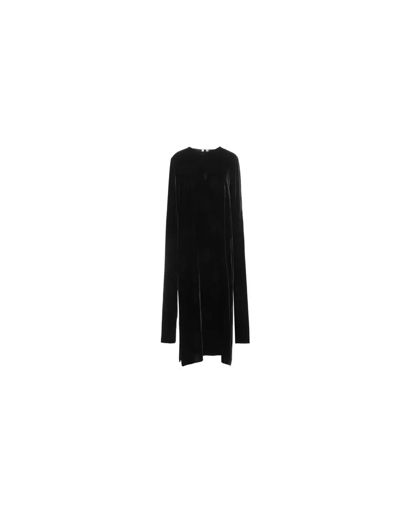 Uma Wang KLEIDER - Maxi-Kleiderauf YOOX.COM Schwarz