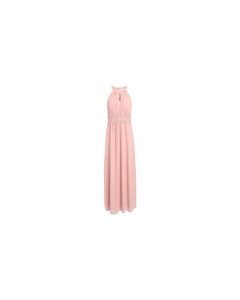 Vila KLEIDER - Maxi-Kleiderauf YOOX.COM Rosa