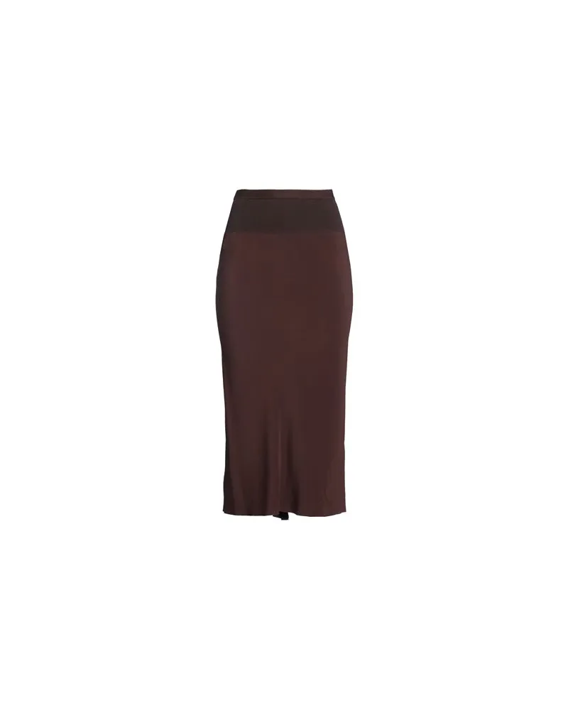 Rick Owens HOSEN & RÖCKE - Midi-Röckeauf YOOX.COM Dunkelbraun