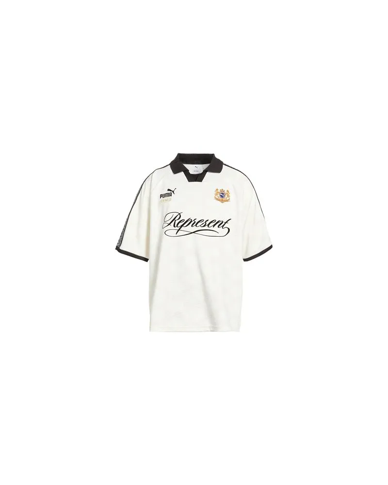 Puma X REPRESENT KING JERSEY  - TOPS - Poloshirtsauf YOOX.COM Elfenbein