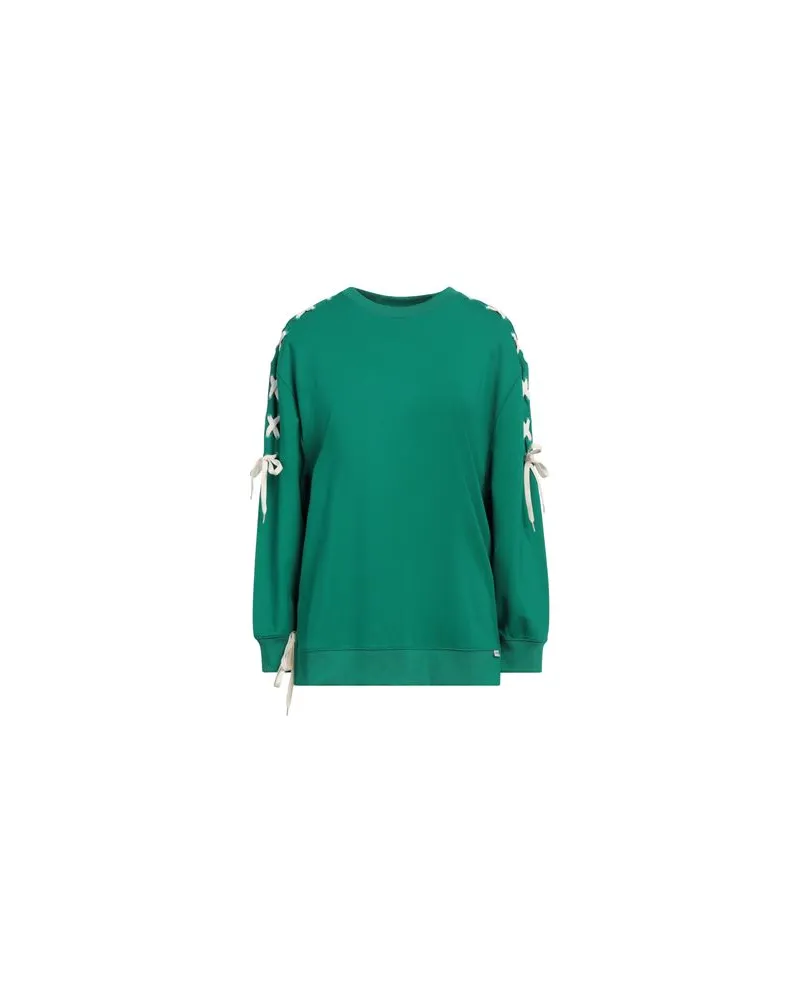 Twin-Set U&B	 - TOPS - Sweatshirtsauf YOOX.COM Grün
