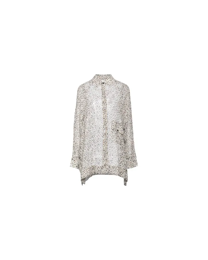 Ganni TOPS - Hemdenauf YOOX.COM Weiß