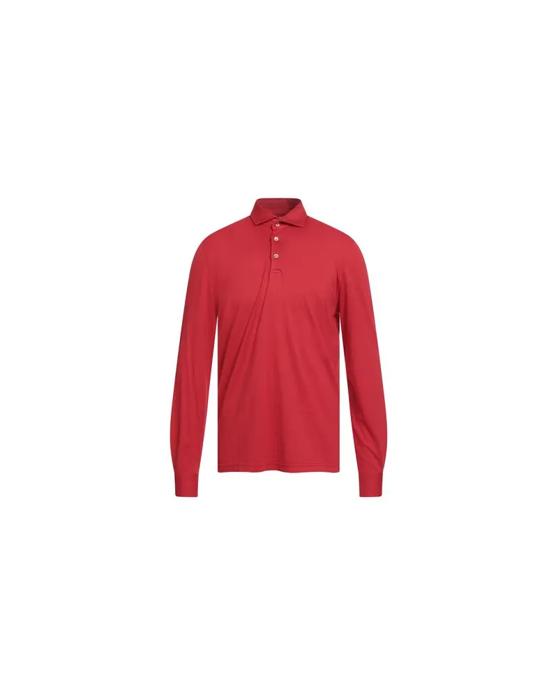 Fedeli TOPS - Poloshirtsauf YOOX.COM Rot