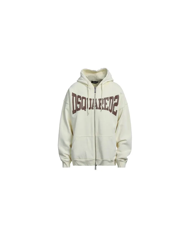 Dsquared2 TOPS - Sweatshirtsauf YOOX.COM Pastellgelb