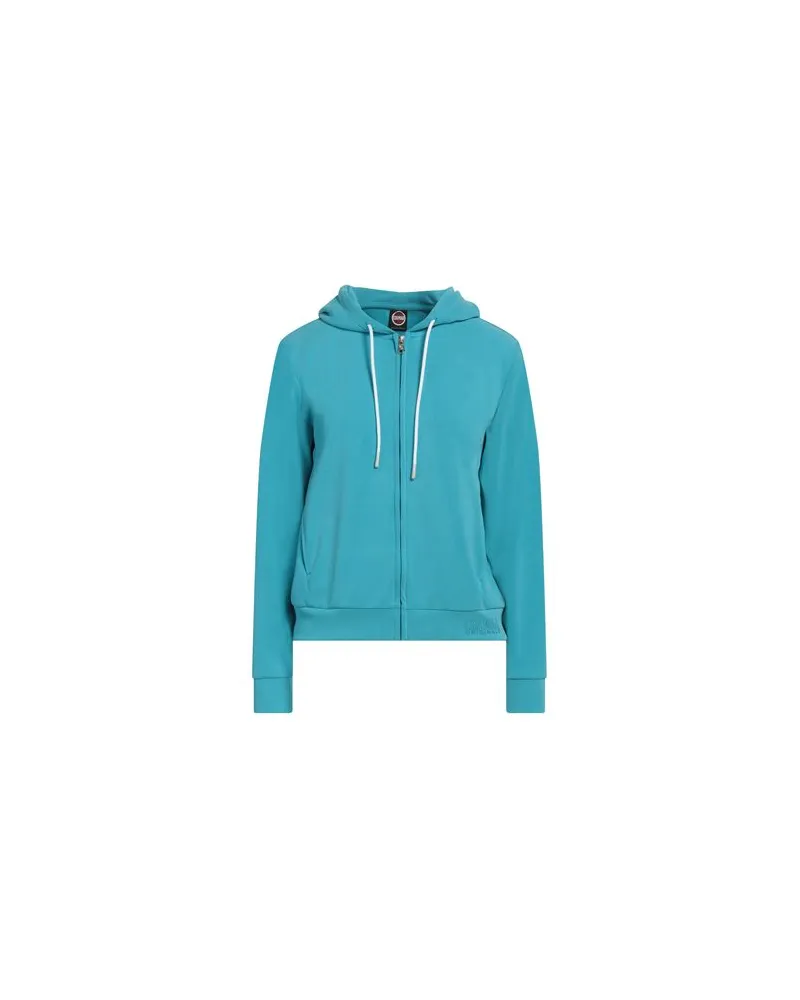 Colmar TOPS - Sweatshirtsauf YOOX.COM Tūrkis