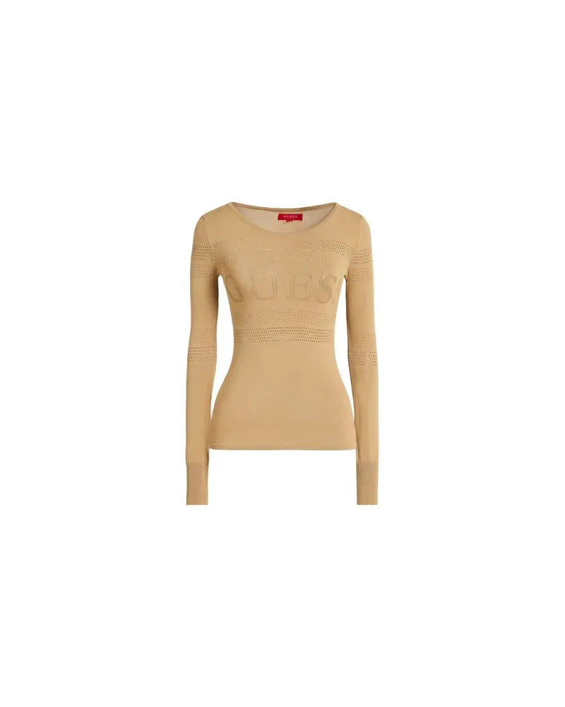 Guess STRICKWAREN - Pulloverauf YOOX.COM Sand