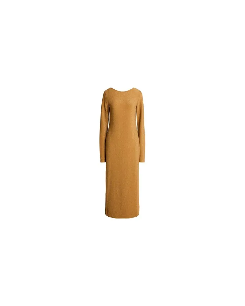 ottod’Ame KLEIDER - Maxi-Kleiderauf YOOX.COM Gold