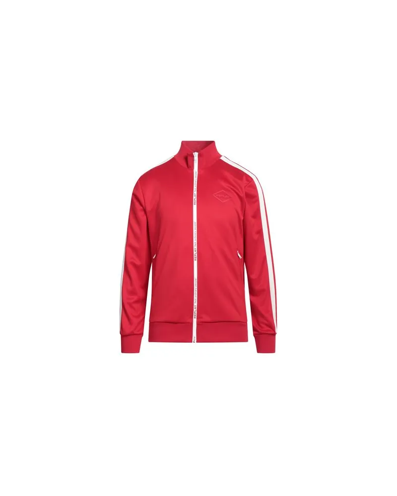 Replay TOPS - Sweatshirtsauf YOOX.COM Rot