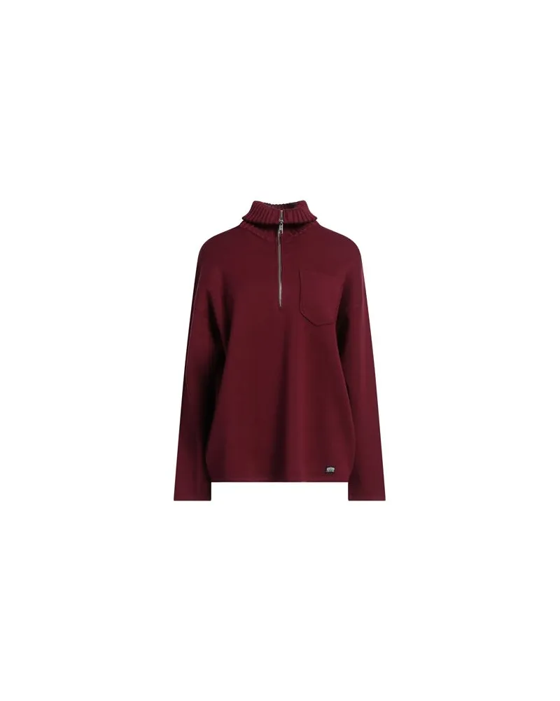 Moschino STRICKWAREN - Rollkragenpulloverauf YOOX.COM Bordeaux
