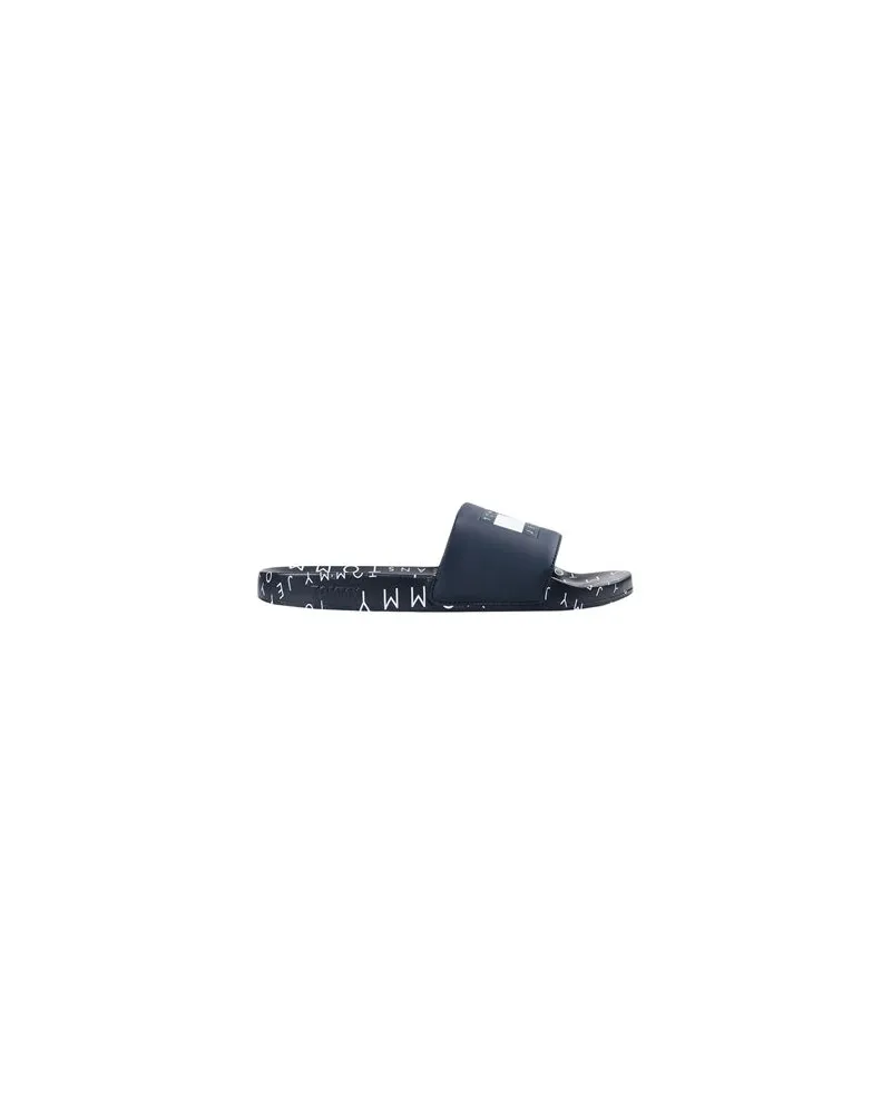 Tommy Hilfiger HERITAGE  FLIP FLOPS  - SCHUHE - Sandalenauf YOOX.COM Nachtblau