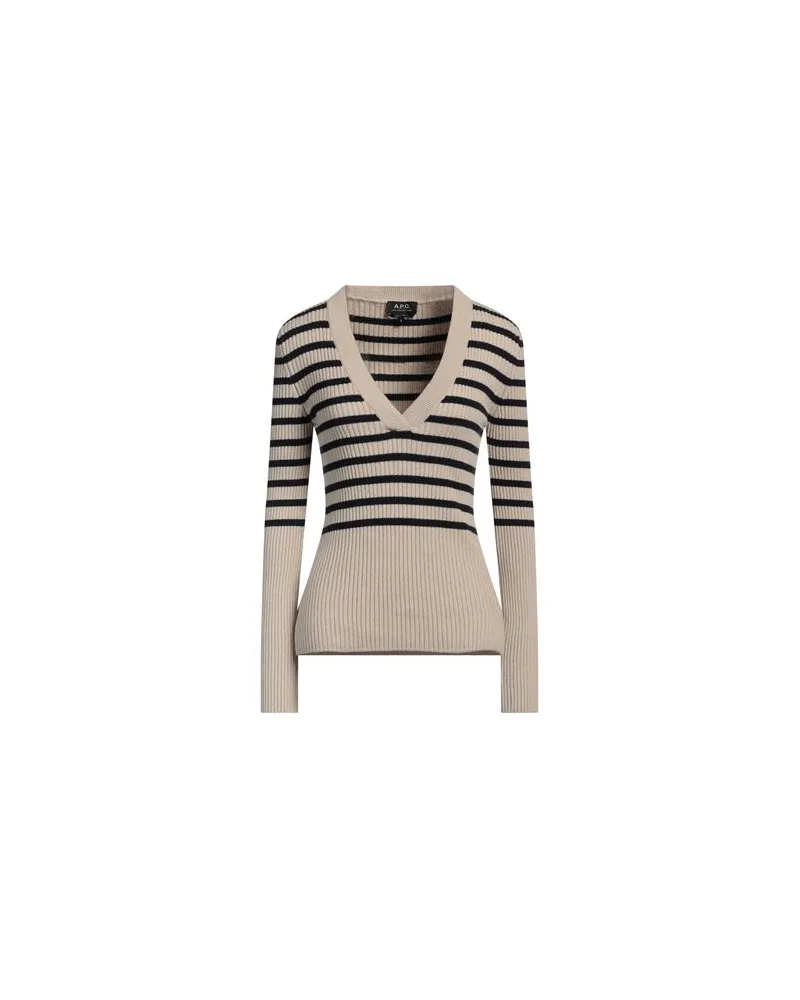 A.P.C. STRICKWAREN - Pulloverauf YOOX.COM Sand