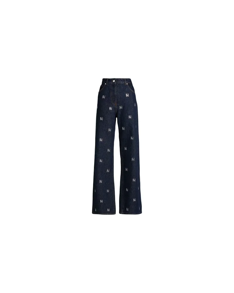 MSGM HOSEN & RÖCKE - Jeanshosenauf YOOX.COM Blau