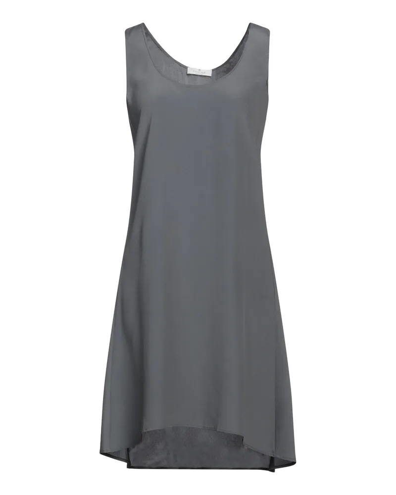 PANICALE Cashmere Mini-Kleid Blei