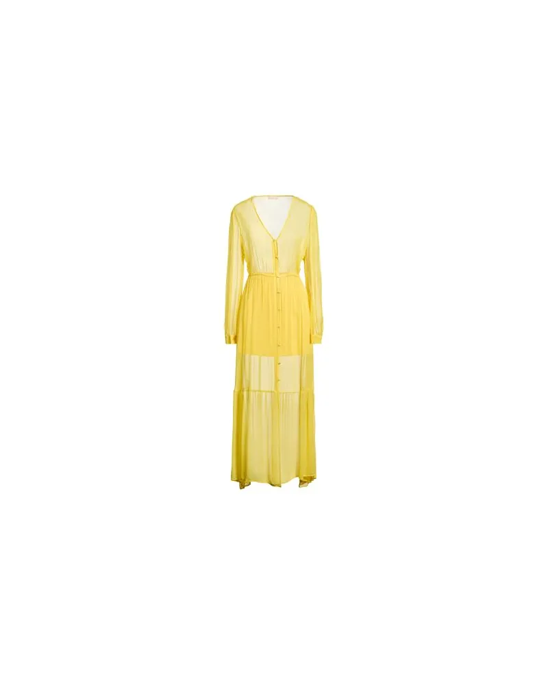 Liu Jo KLEIDER - Maxi-Kleiderauf YOOX.COM Gelb
