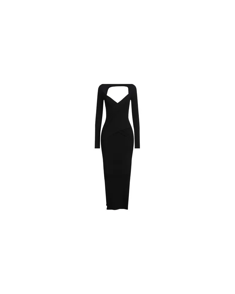 SSHEENA KLEIDER - Midi-Kleiderauf YOOX.COM Schwarz