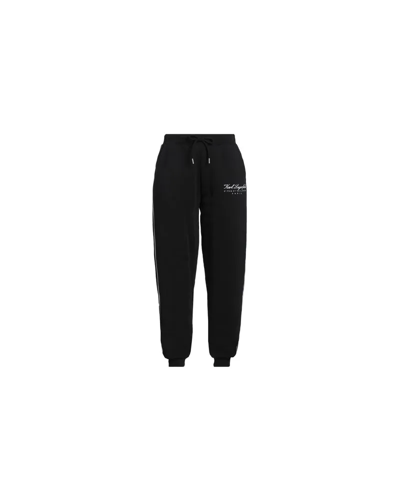 Karl Lagerfeld HOSEN & RÖCKE - Hosenauf YOOX.COM Schwarz