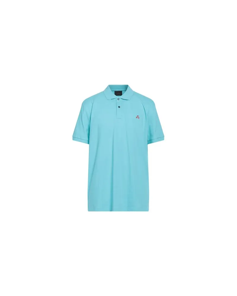 Peuterey TOPS - Poloshirtsauf YOOX.COM Azurblau
