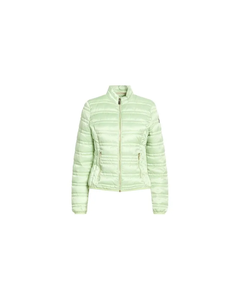 YES ZEE by Essenza JEANS - JACKEN & MÄNTEL - Pufferjacken & Daunenjackenauf YOOX.COM Säuregrün