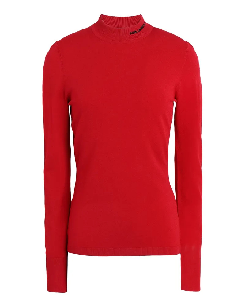 Karl Lagerfeld Rollkragenpullover Rot