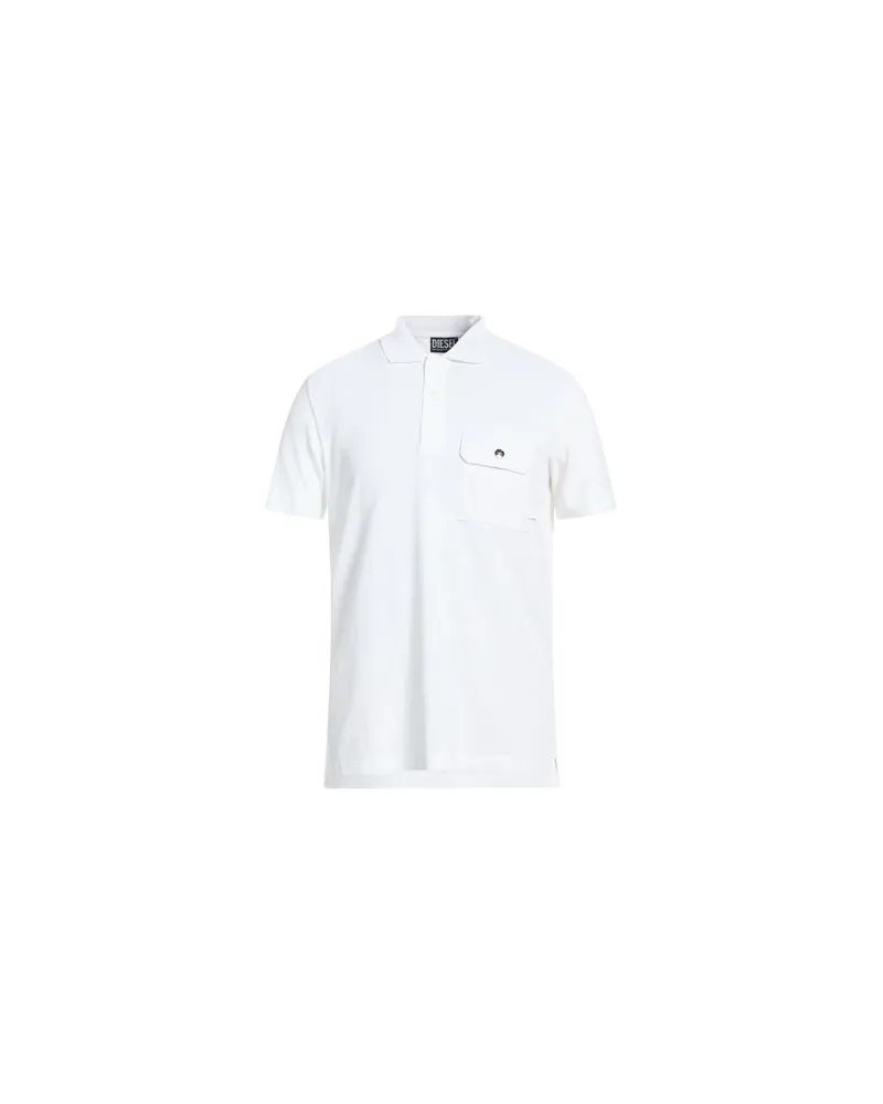 Diesel TOPS - Poloshirtsauf YOOX.COM Weiß