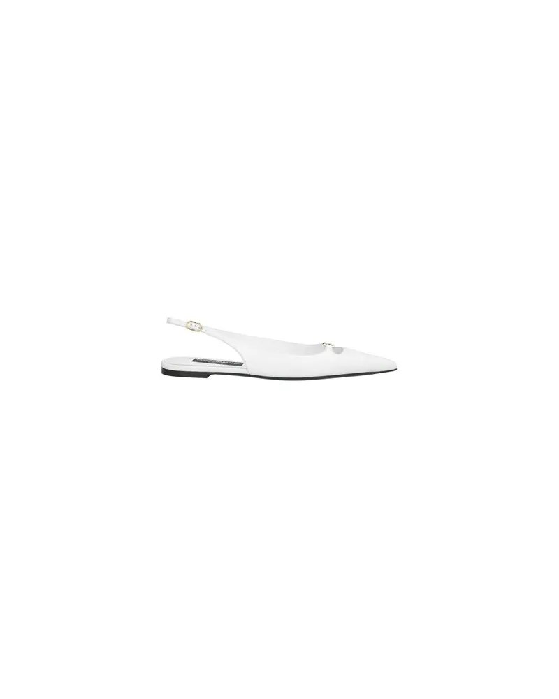 Dolce & Gabbana SCHUHE - Ballerinasauf YOOX.COM Weiß