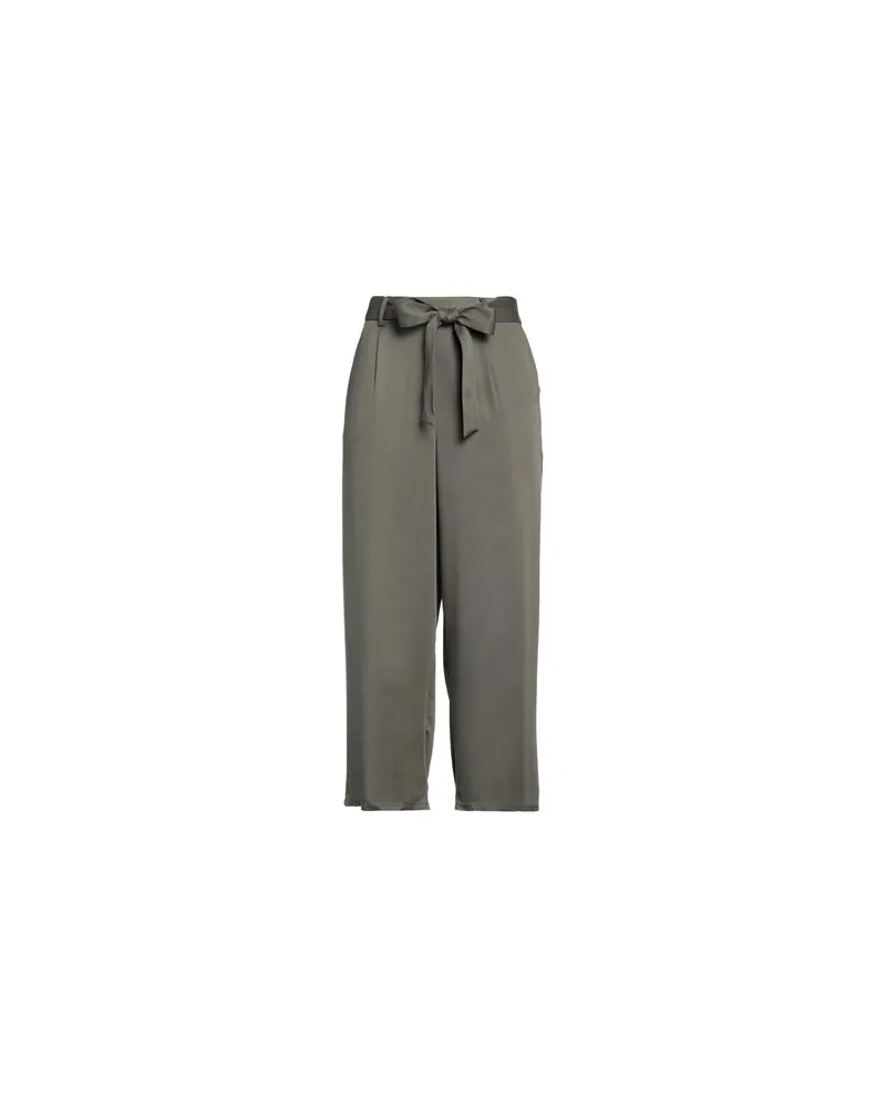Naf Naf HOSEN & RÖCKE - Hosenauf YOOX.COM Militärgrün
