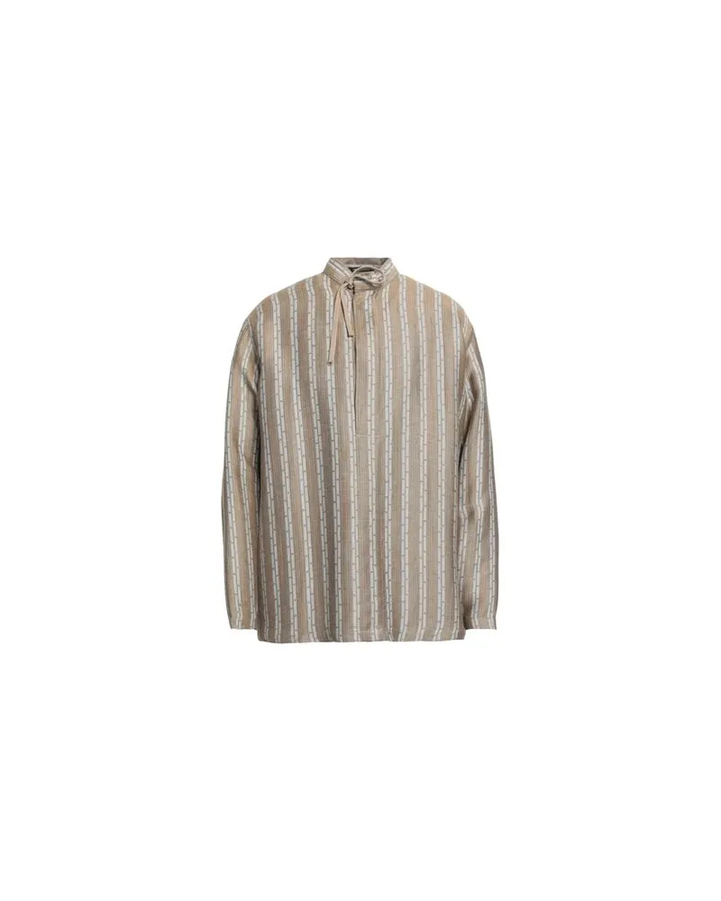 Emporio Armani TOPS - Hemdenauf YOOX.COM Sand