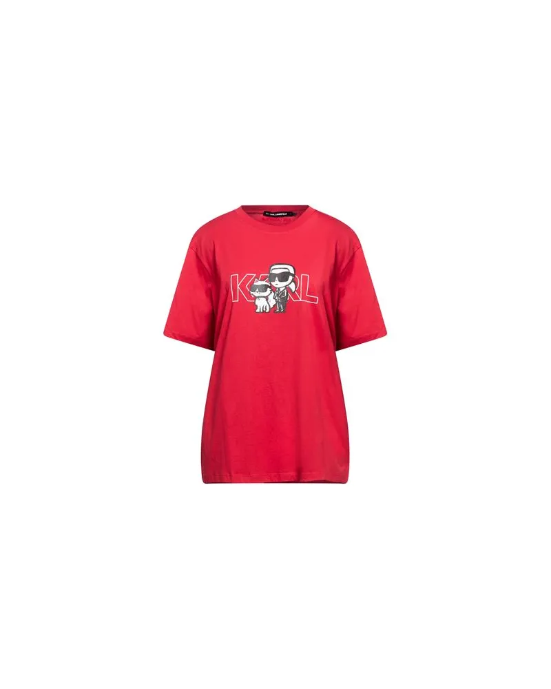Karl Lagerfeld TOPS - T-shirtsauf YOOX.COM Rot