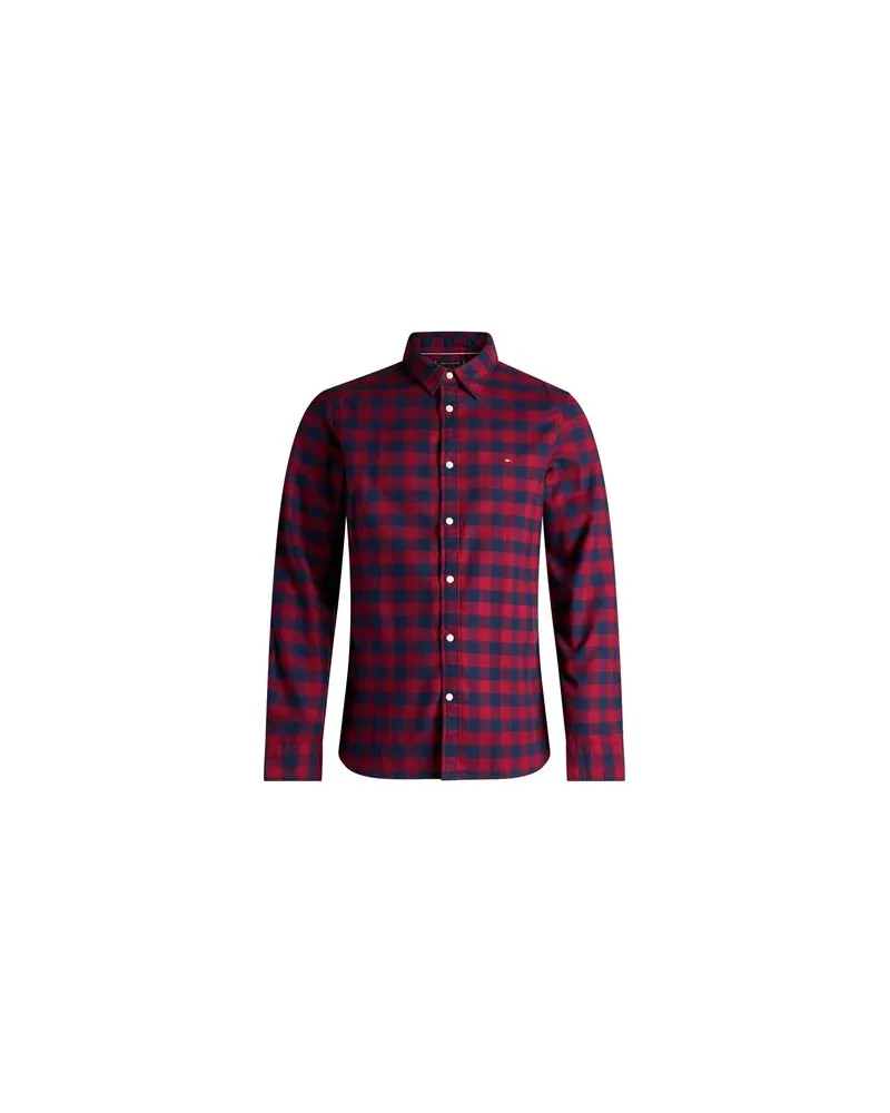 Tommy Hilfiger TOPS - Hemdenauf YOOX.COM Rot