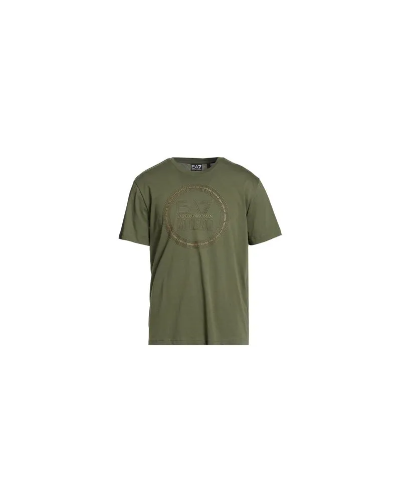 EA7 TOPS - T-shirtsauf YOOX.COM Militärgrün