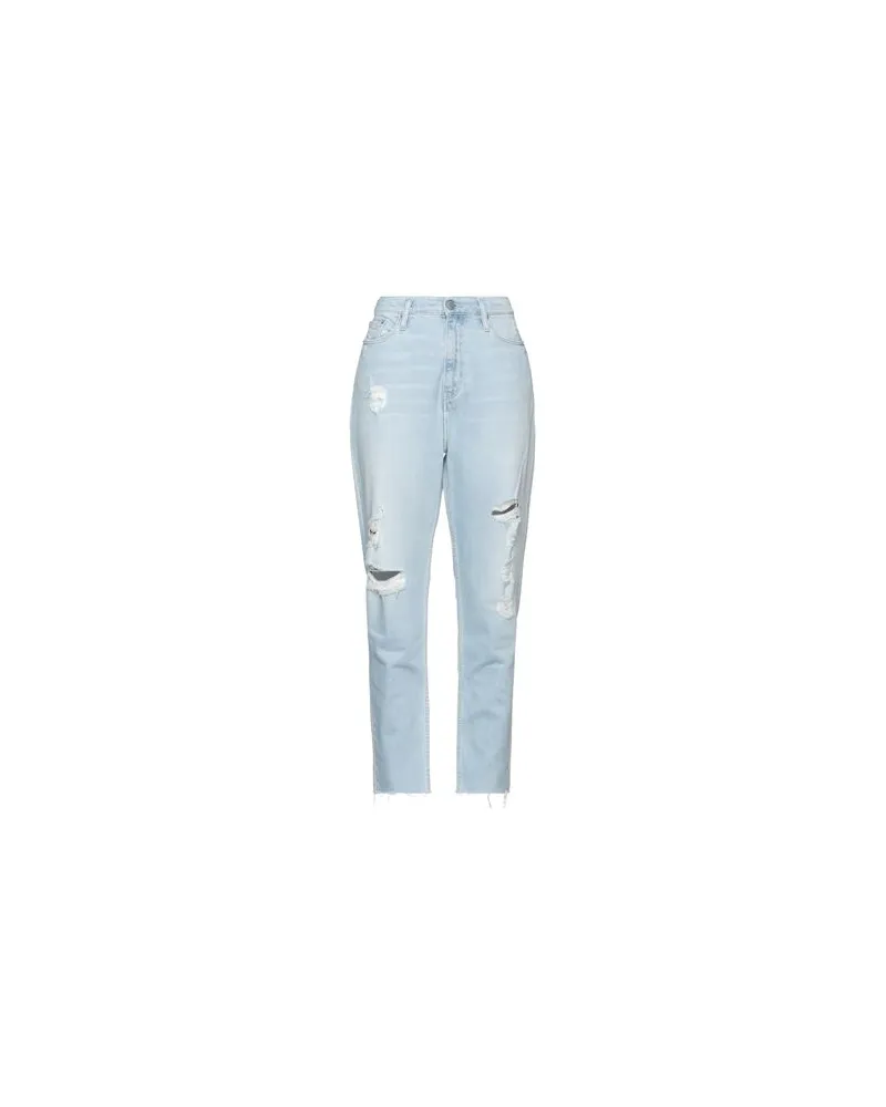 Calvin Klein HOSEN & RÖCKE - Jeanshosenauf YOOX.COM Blau