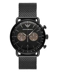 Emporio Armani Armbanduhr Schwarz