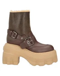 Casadei Stiefelette Mittelbraun